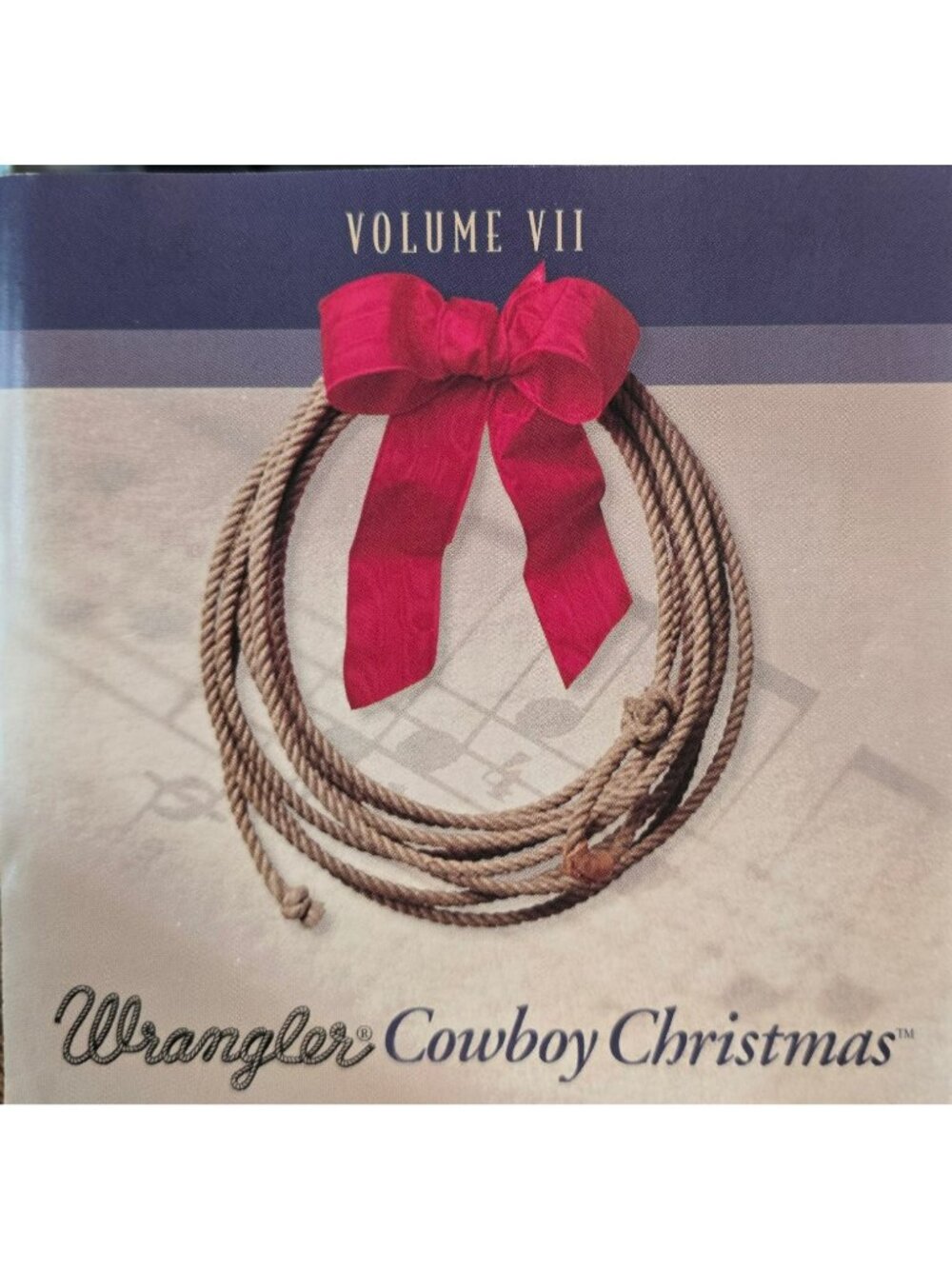 Wrangler Cowboy Christmas Volume VII CD With Holiday Country Hits 38050cd